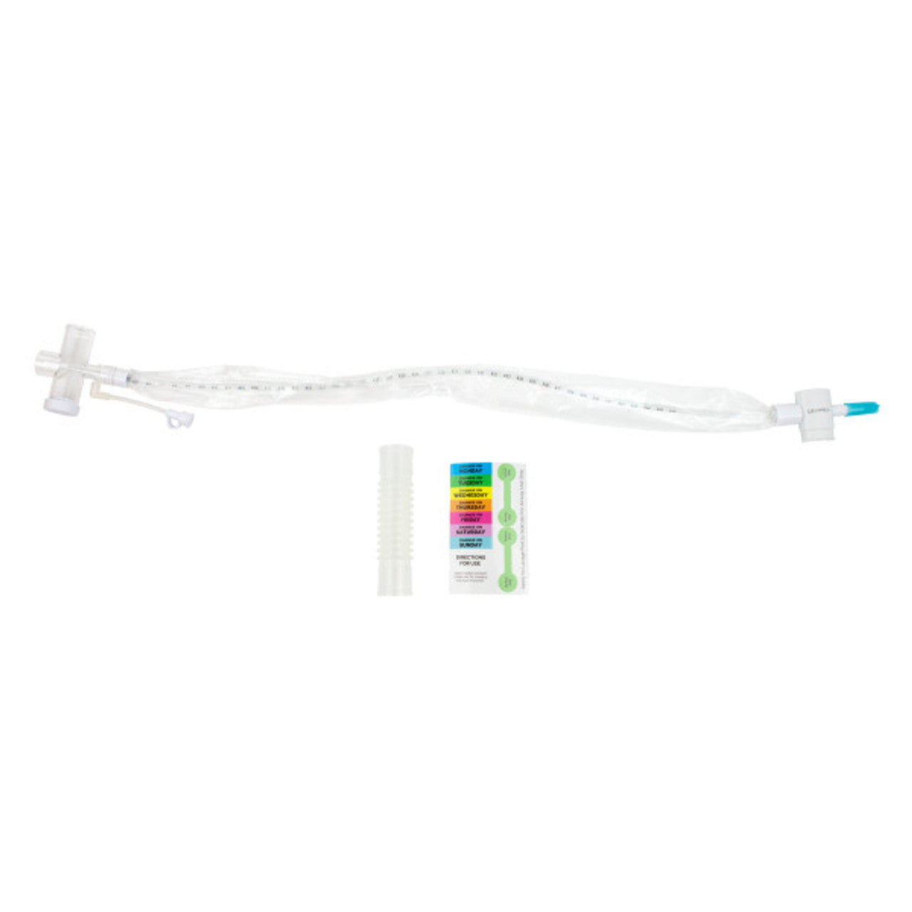 Dynarex 31023 Closed Suction Endotrach Catheter T-PIECE Flex Tube, 16 fr, 2/10 cs
