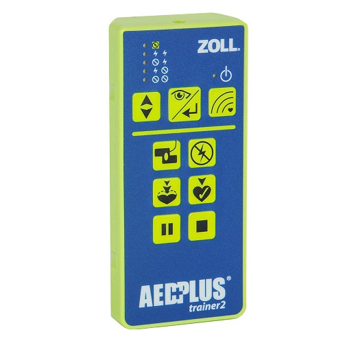 ZOLL-8008-0007 Control remoto inalámbrico Trainer2 con 2 baterías AA (reemplazo)