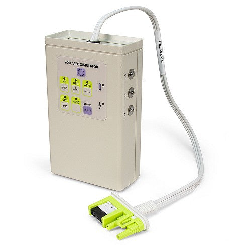 Simulador de DEA ZOLL-8000-000925: diseñado para usarse con AED 3, AED Plus y/o AED Pro
