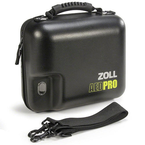 Estuche de transporte de vinilo moldeado ZOLL-8000-0832-01 AED Pro con compartimento para batería de repuesto