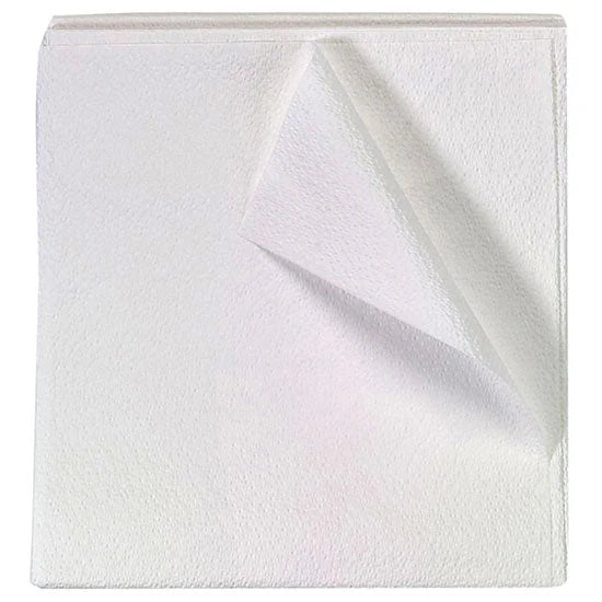 TIDI Products Drape Sheets, 40" x 48" 2-Ply Tissue