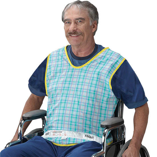 Posey/TIDI Products Safety Vest, Breezeline Mesh, Quick Release Buckle Straps