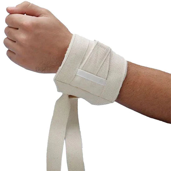 Posey-2631 Soft Limb Holders - Cotton Flannel Hook and Loop Closure (1 Pair)