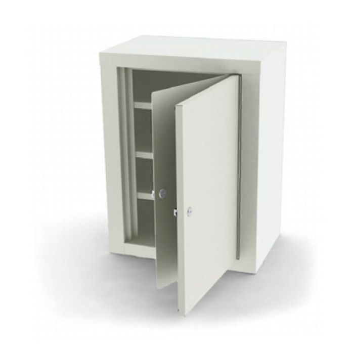 UMF MEDICAL-7780QW – Double Door Steel Narcotic Locker with separate locks