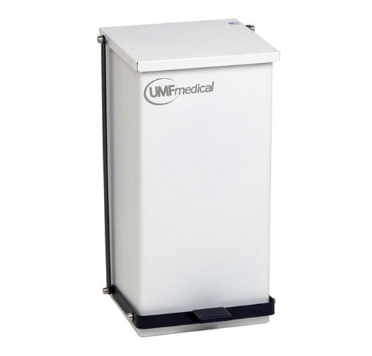 Recipiente para desechos blanco de 32 cuartos de galón UMF MEDICAL-1474W