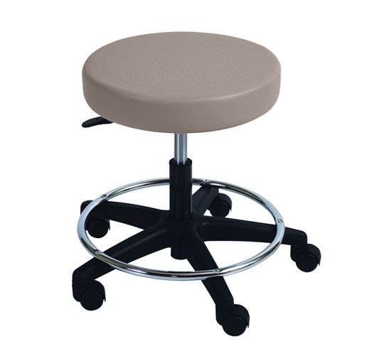 UMF Medical-Ultra Comfort Stool with Foot Ring Pneumatic Height Adjustment