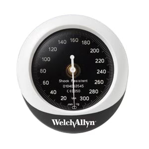 Welch Allyn/Hillrom-DS45-12CB DuraShock DS45 Pocket Aneroid Sphygmomanometer,Premium Inflation Bulb and Valve; Size-12 Large Adult, Reusable (Two Piece), 2-Tube Cuff (Each)