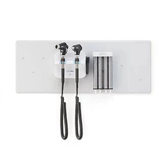 Welch Allyn/Hillrom-777-PM3WXX-US Green Series 777 Integrated Wall System with PanOptic Plus LED Ophthalmoscope and MacroView Plus LED Otoscope for iExaminer(Each)