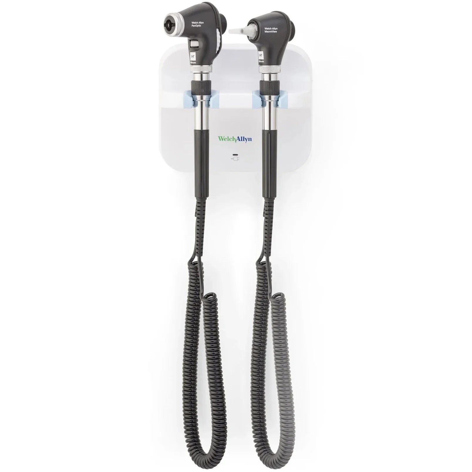 Welch Allyn/Hillrom-777-PM2XXX-US Green Series 777 Wall Transformer with Otoscope and Ophthalmoscope,Green Series 777 Wall Transformer with PanOptic Basic LED Ophthalmoscope and MacroView Basic LED Otoscope(Each)