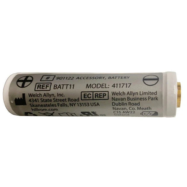 Welch Allyn/Hillrom-BATT11- One Cell Lithium-Ion Rechargeable Battery(Each)