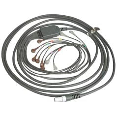 Welch Allyn Q-Stress 10 Lead Patient Cable with Snap Connection