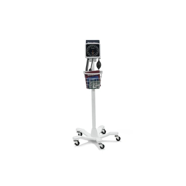 Welch Allyn/Hillrom-7670-03CB 767 Mobile Aneroid Sphygmomanometer with Five-Leg Mobile Stand