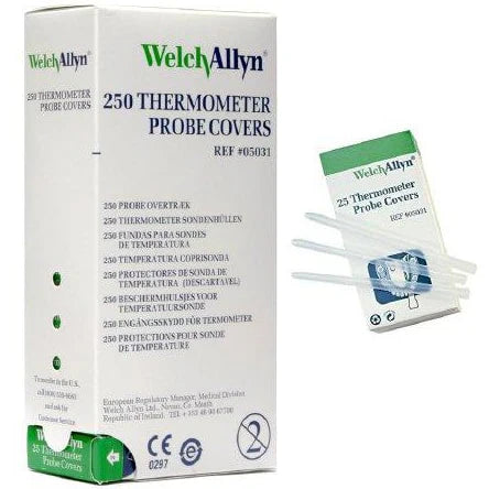 Welch Allyn/Hillrom-05031-150 SureTemp Probe Cover (Case of 1500 probes)