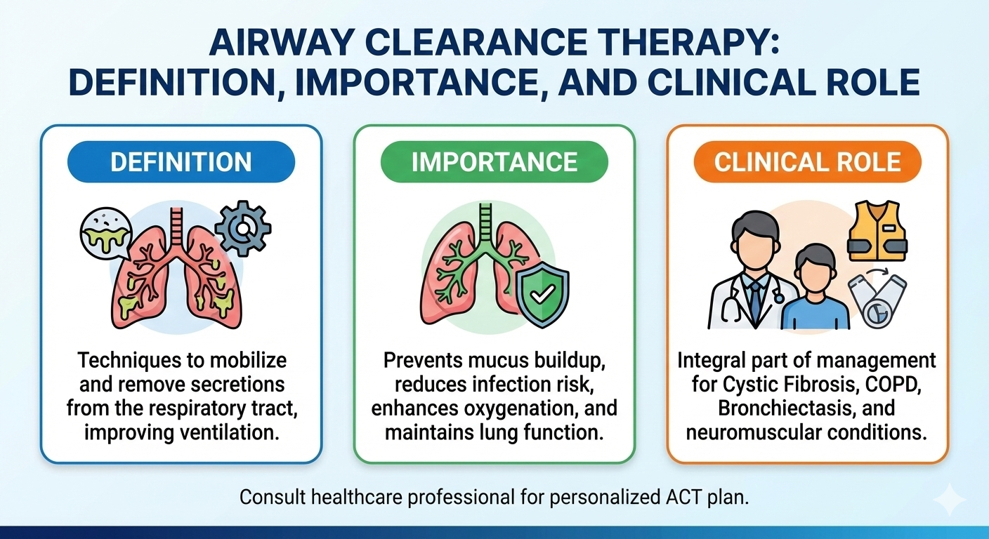 Airway Clearance Therapy: Definition, Importance, and Clinical Role