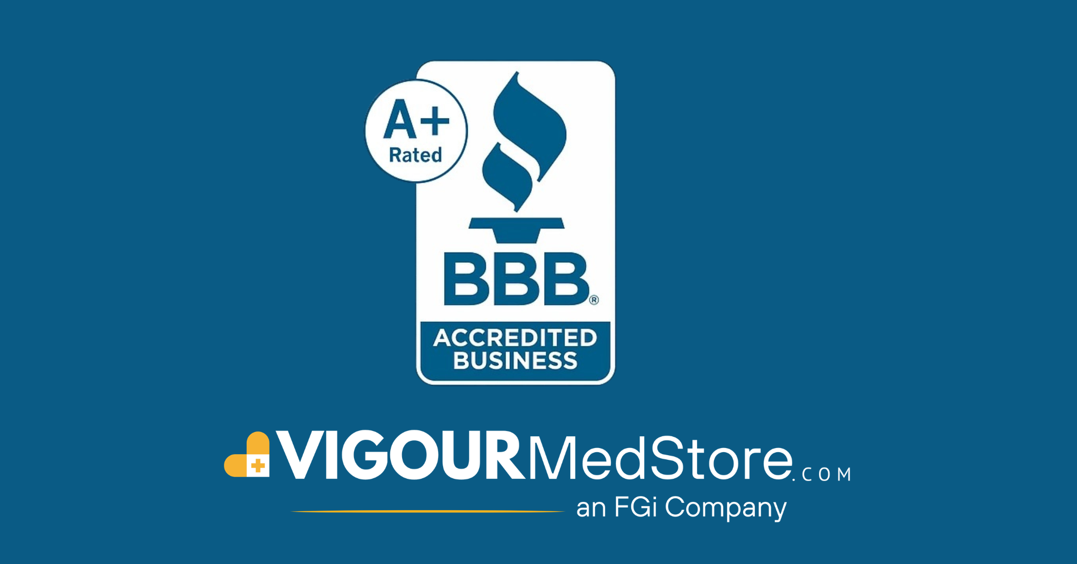 Vigour Med Store Achieves A+ BBB Accreditation: A New Benchmark in Trust and Excellence