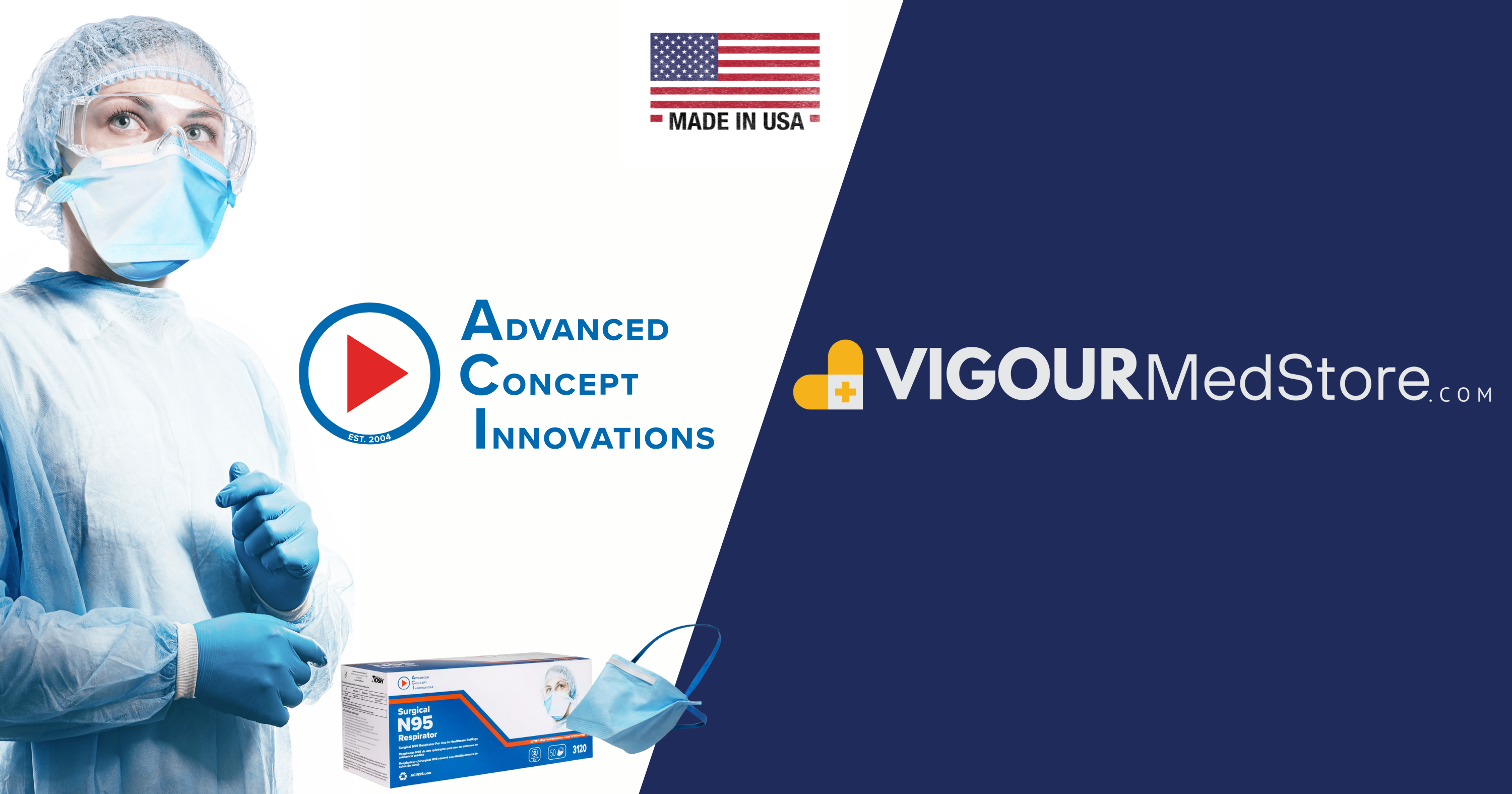 Vigour Med Store is now an authorized reseller of ACI’s (Advanced Concept Innovations, LLC)