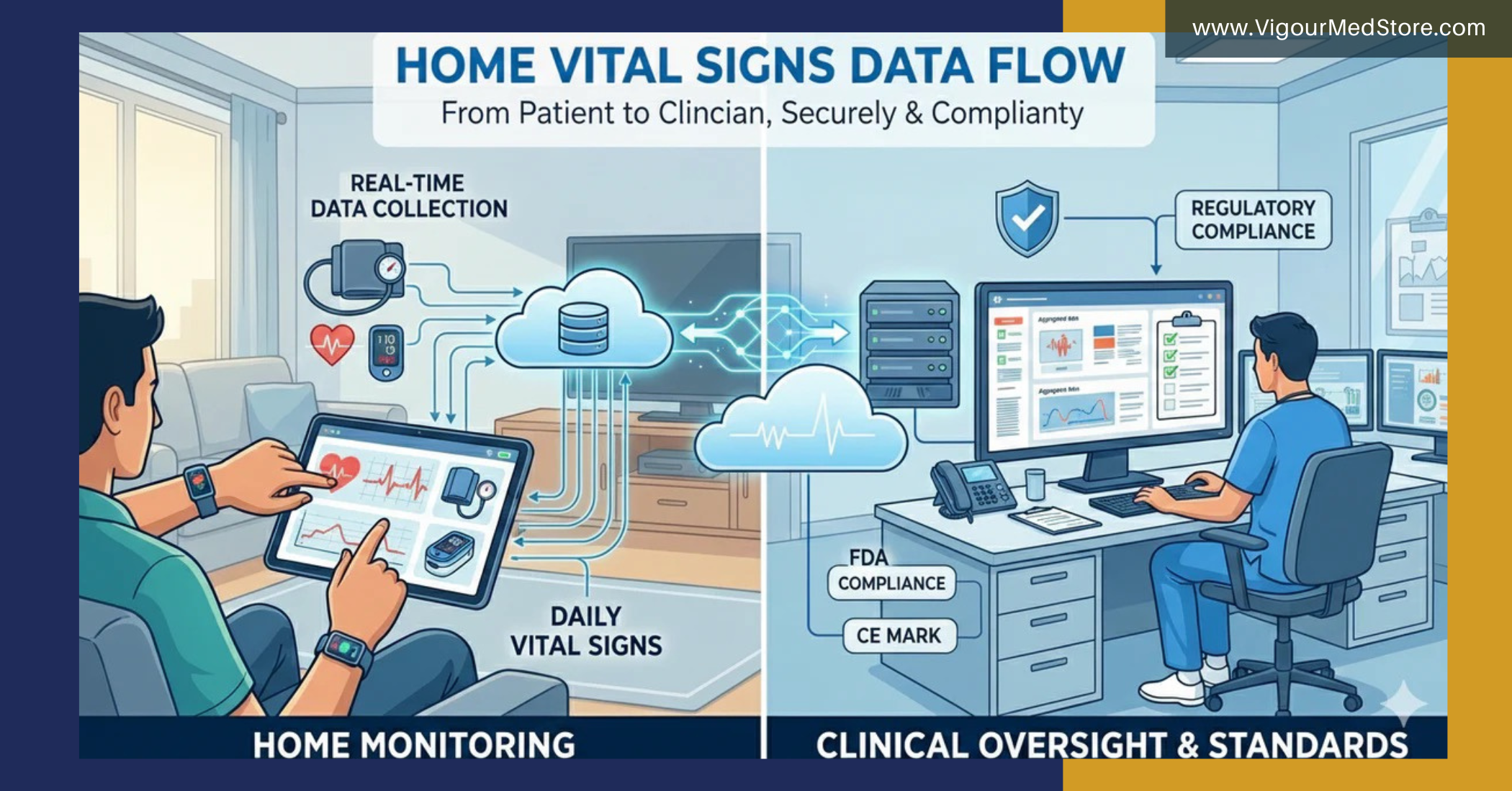 Vital Signs Monitoring in Home Healthcare - Clinical Role & Standards