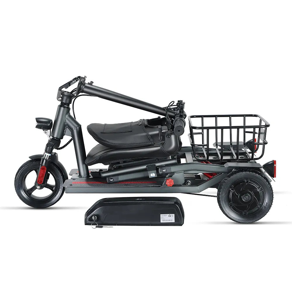 A2Z Mobility-BC-3331 Electric Ultra-Light 3-Wheel Mobility Scooter For Elderly (1 EA)
