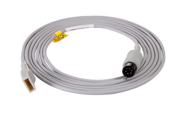 Cable de interfaz del transductor de presión EDAN (para Utah). 