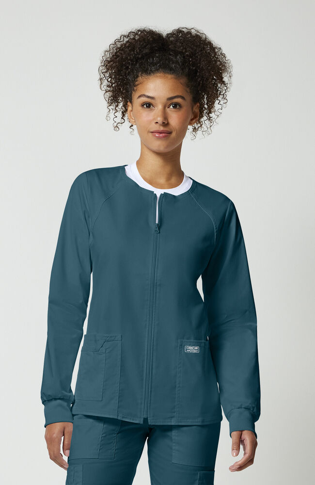 Cherokee Medical WW Core Stretch Women's Warm Up Solid Scrub Jacket