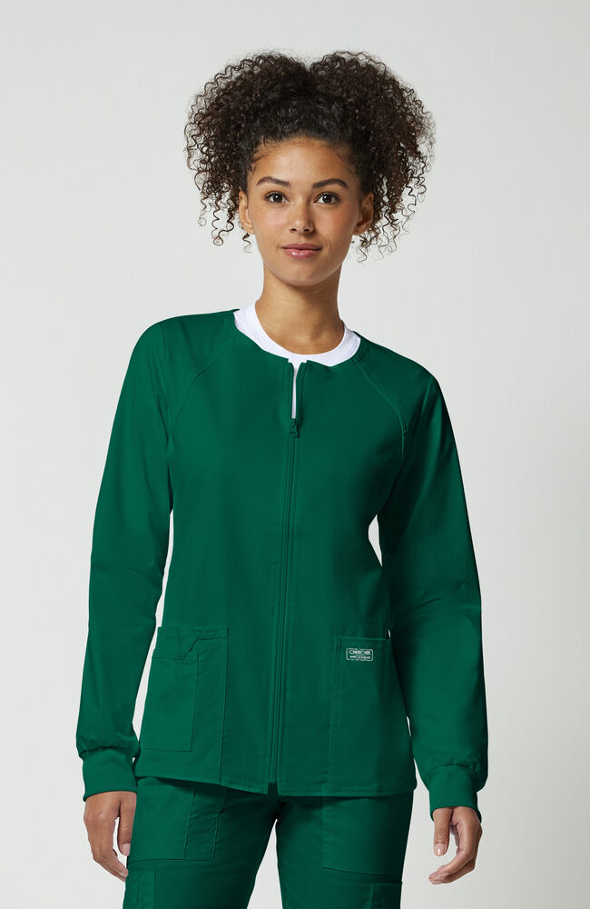Cherokee Medical WW Core Stretch Women's Warm Up Solid Scrub Jacket