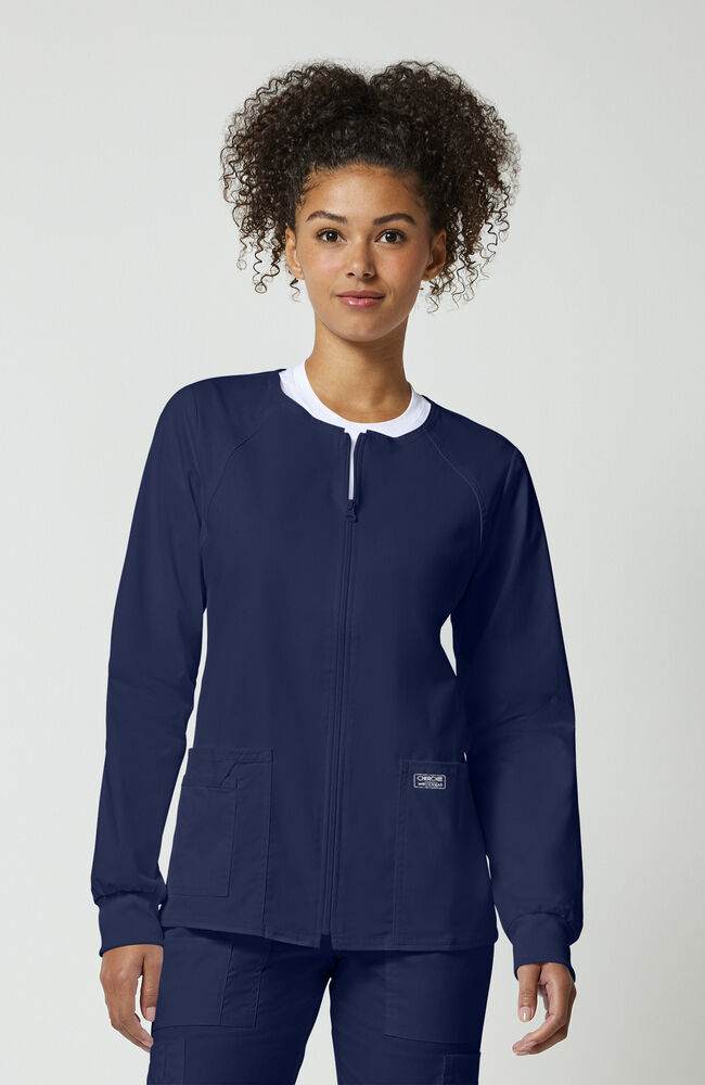 Cherokee Medical WW Core Stretch Women's Warm Up Solid Scrub Jacket