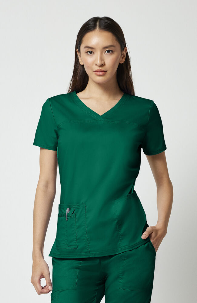 Cherokee Medical WW Core Stretch Women's 3-Pocket V-Neck Scrub Top
