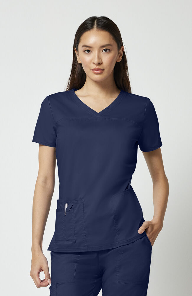Cherokee Medical WW Core Stretch Women's 3-Pocket V-Neck Scrub Top