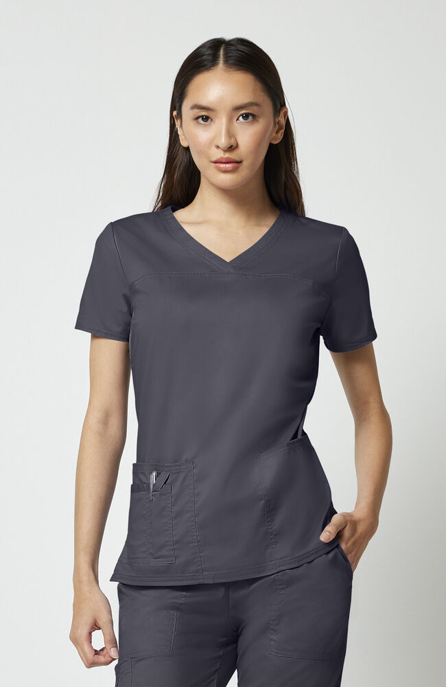 Cherokee Medical WW Core Stretch Women's 3-Pocket V-Neck Scrub Top