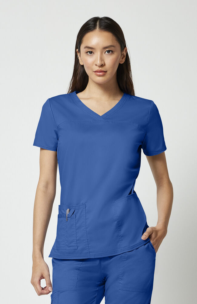 Cherokee Medical WW Core Stretch Women's 3-Pocket V-Neck Scrub Top