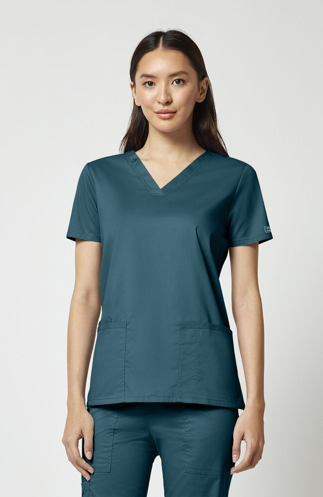 Cherokee Medical WW Core Stretch Women's Banded V-Neck Scrub Top