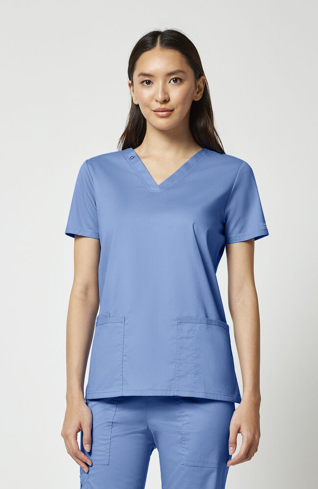 Cherokee Medical WW Core Stretch Women's Banded V-Neck Scrub Top