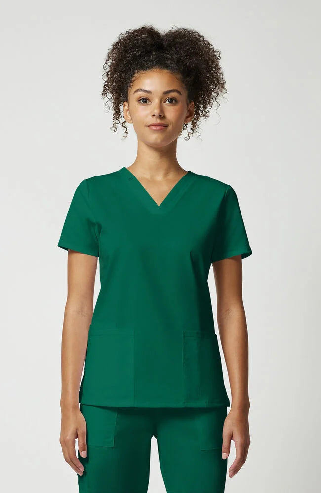 Cherokee Medical WW Core Stretch Women's Banded V-Neck Scrub Top