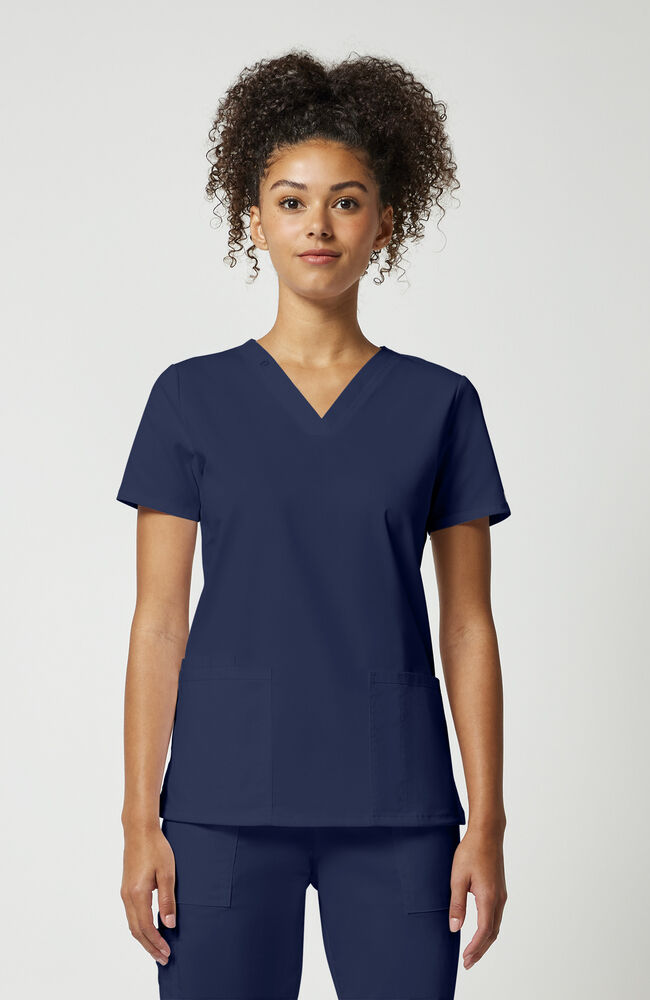Cherokee Medical WW Core Stretch Women's Banded V-Neck Scrub Top