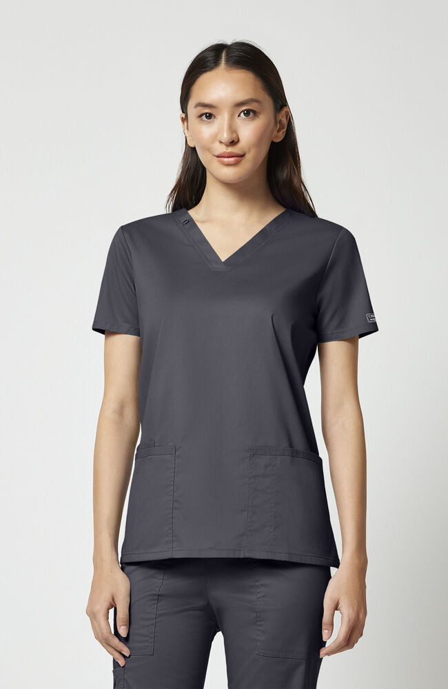 Cherokee Medical WW Core Stretch Women's Banded V-Neck Scrub Top