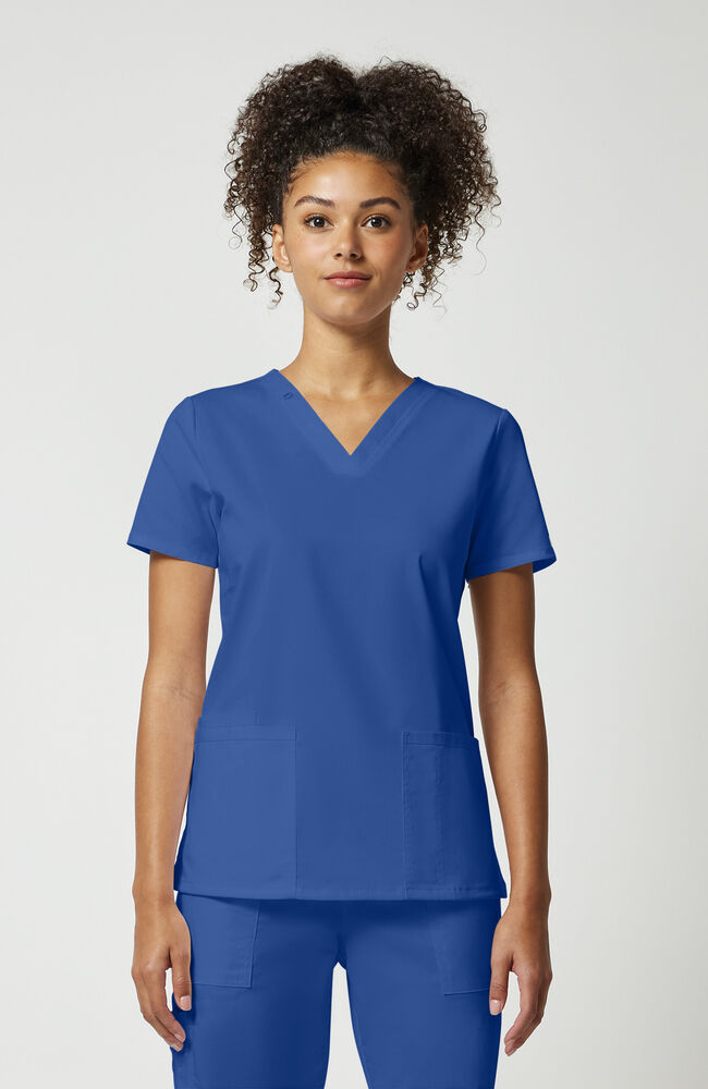 Cherokee Medical WW Core Stretch Women's Banded V-Neck Scrub Top