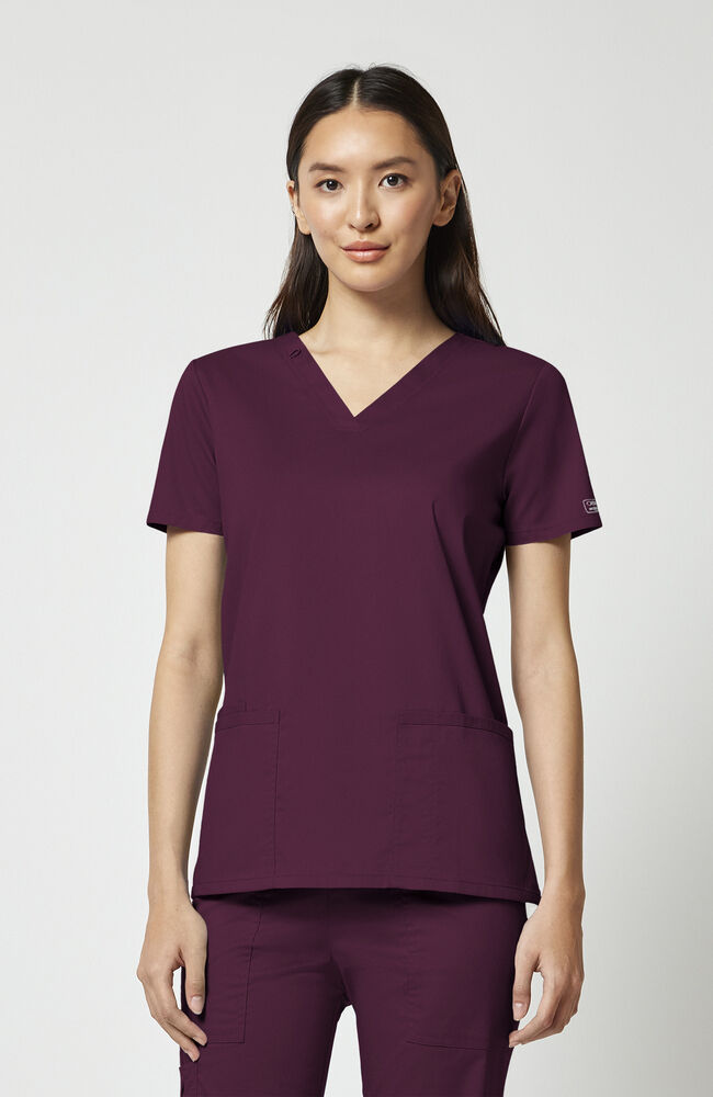 Cherokee Medical WW Core Stretch Women's Banded V-Neck Scrub Top