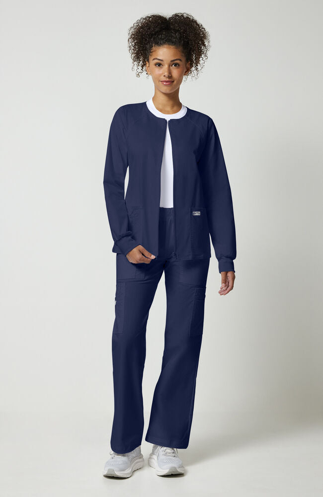 Cherokee Medical WW Core Stretch Women's Warm Up Solid Scrub Jacket