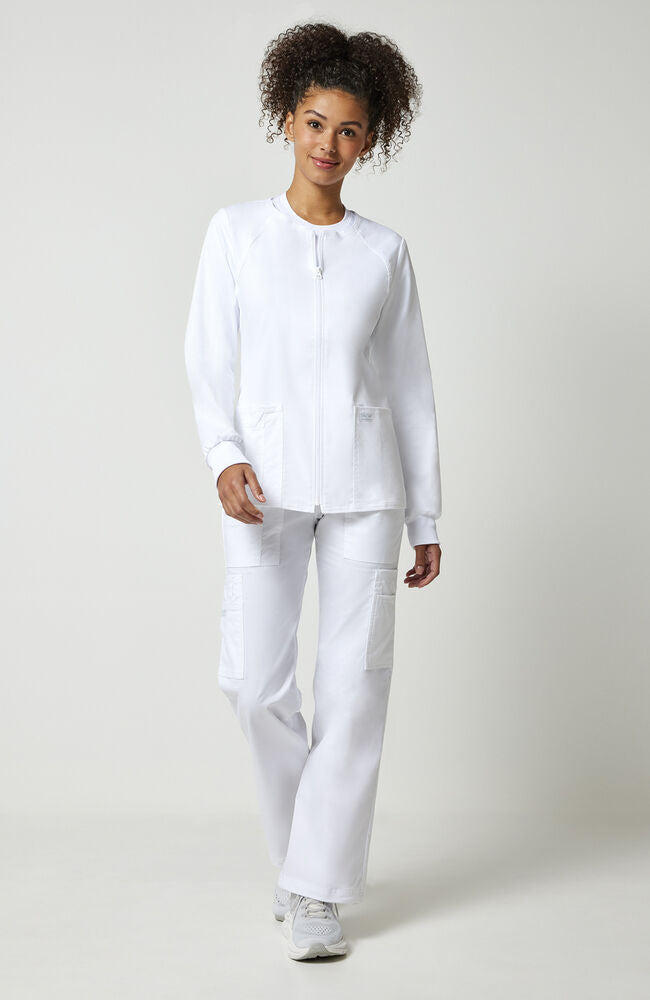 Cherokee Medical WW Core Stretch Women's Warm Up Solid Scrub Jacket