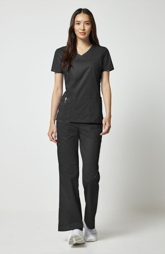 Cherokee Medical WW Core Stretch Women's 3-Pocket V-Neck Scrub Top