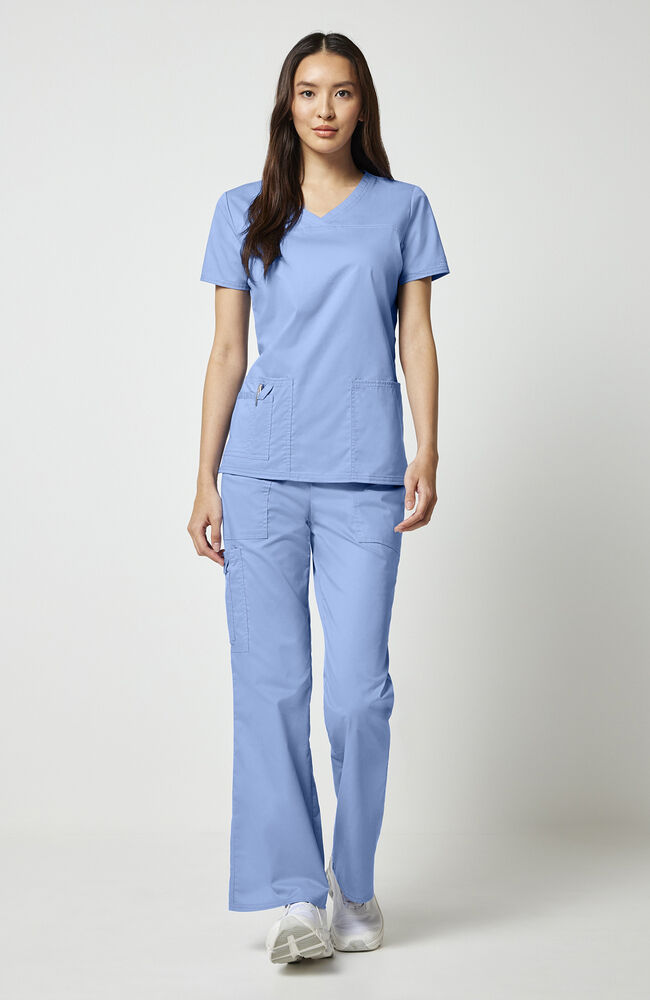 Cherokee Medical WW Core Stretch Women's 3-Pocket V-Neck Scrub Top