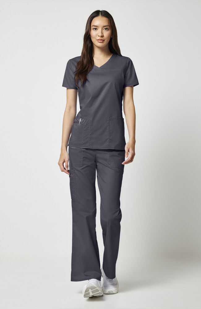 Cherokee Medical WW Core Stretch Women's 3-Pocket V-Neck Scrub Top