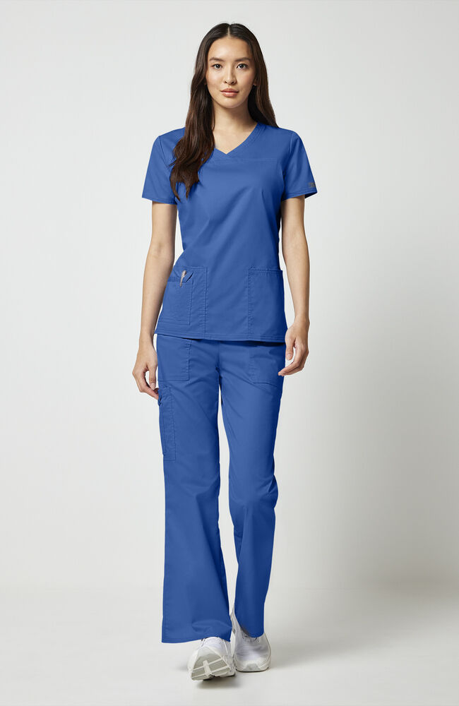 Cherokee Medical WW Core Stretch Women's 3-Pocket V-Neck Scrub Top