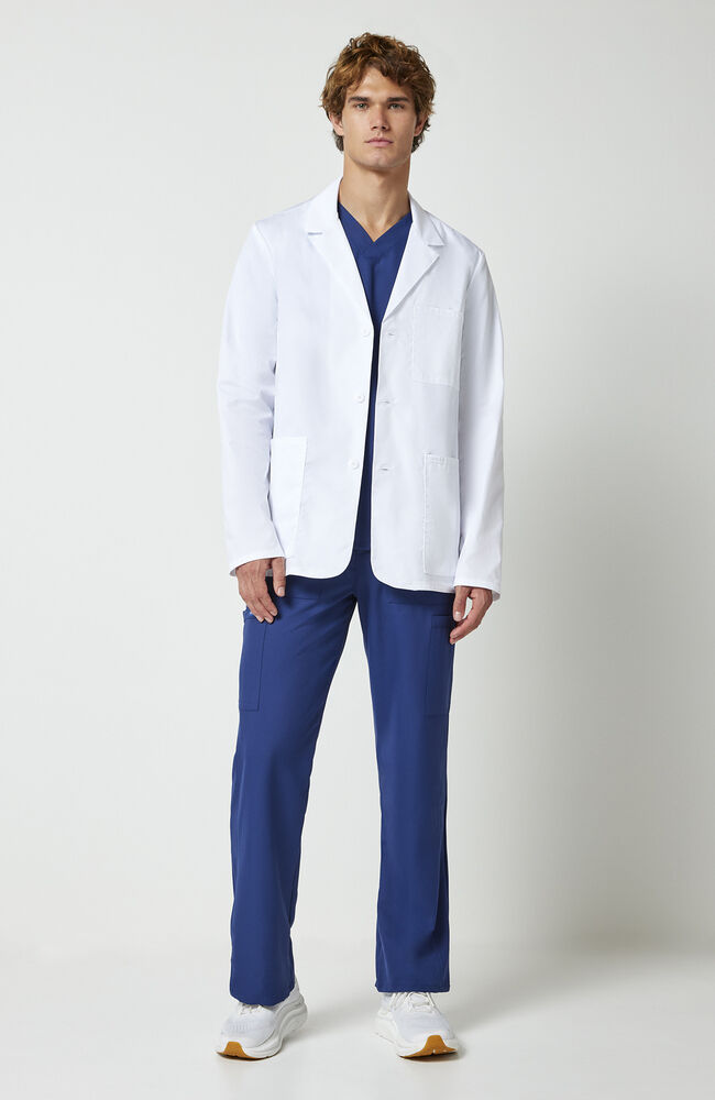 Cherokee Medical Project Lab Men's Notched Consultation 30" Lab Coat - Regular