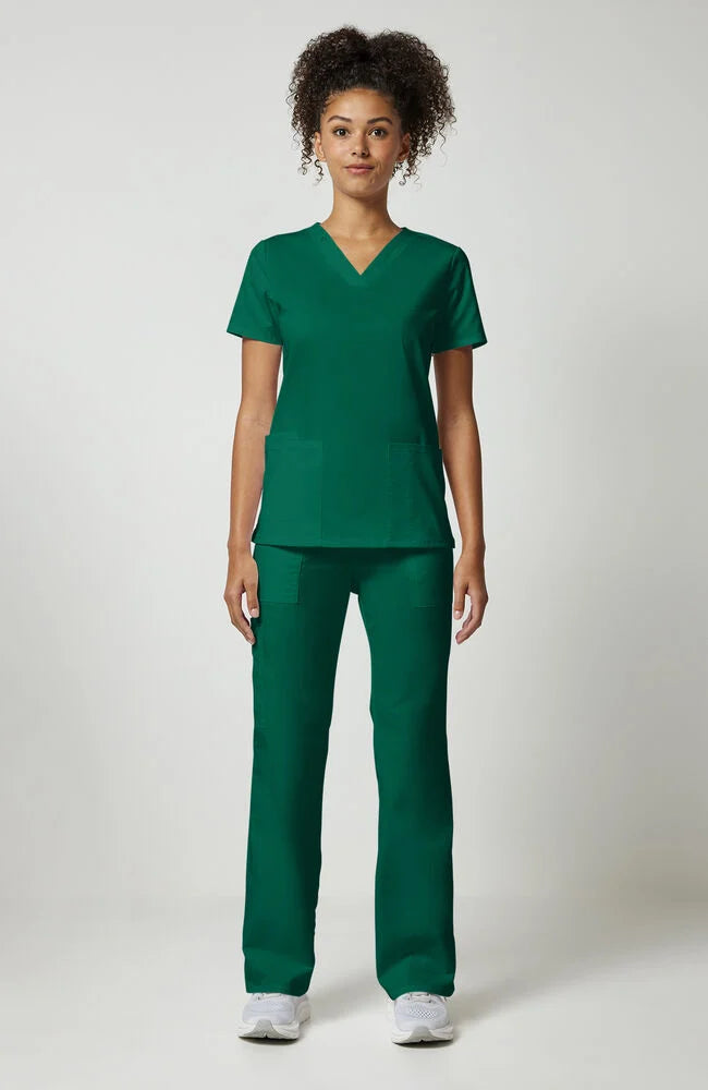 Cherokee Medical WW Core Stretch Women's Banded V-Neck Scrub Top