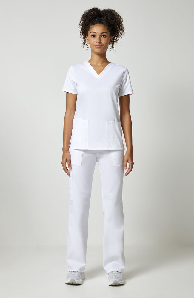 Cherokee Medical WW Core Stretch Women's Banded V-Neck Scrub Top