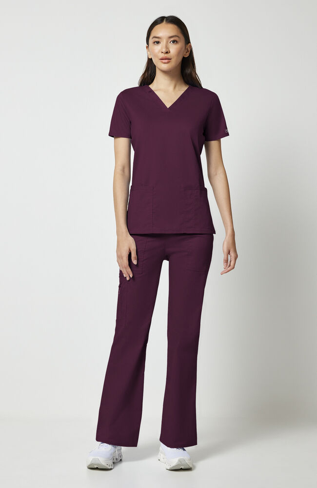 Cherokee Medical WW Core Stretch Women's Banded V-Neck Scrub Top