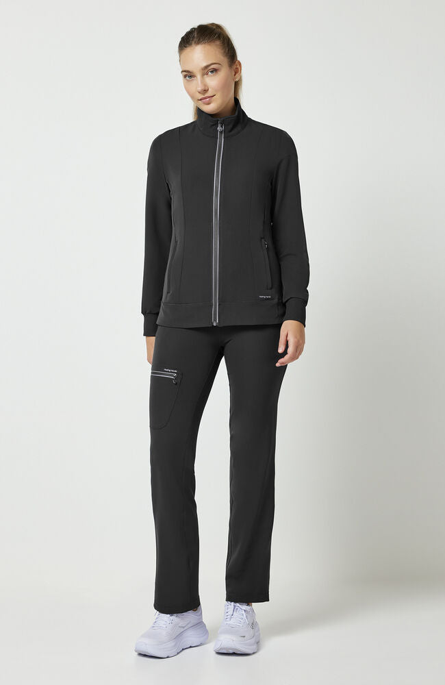 360 by Healing Hands Women's Carly Stand Collar Jacket