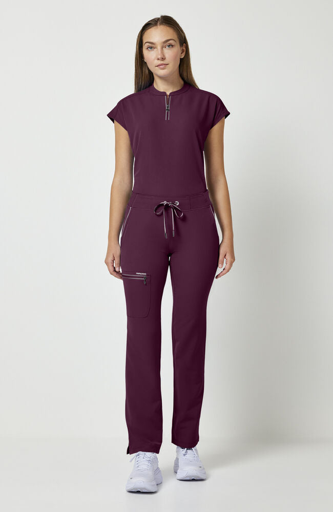 360 by Healing Hands Women's Nisha Knit Waistband Scrub Pant - Tall