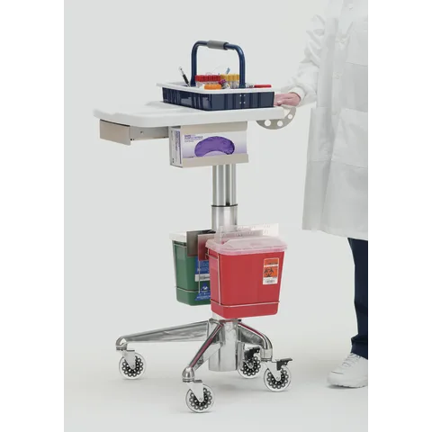 Marketlab-0384 8qt Sharps Container with Open Lid • 10.5"W x 7.25"D x 10"H, 20 /pk